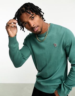 PS Paul Smith logo sweater in teal green