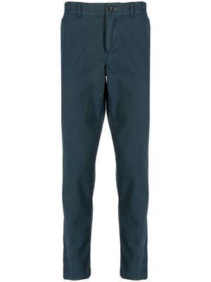 PS Paul Smith mid-rise slim-cut trousers - Blue