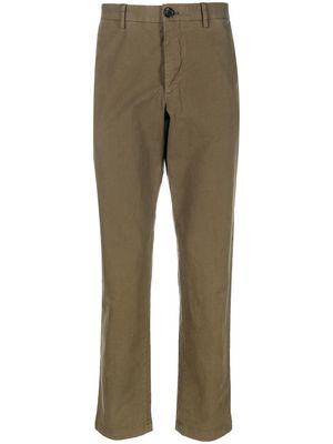 PS Paul Smith mid-rise straight-leg chinos - Green