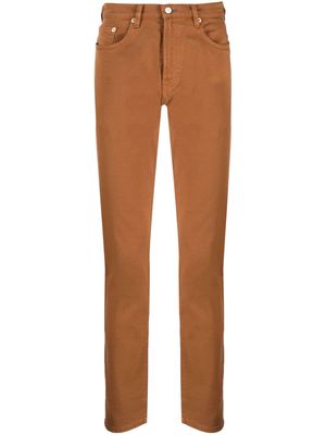 PS Paul Smith mid-rise straight-leg jeans - Brown