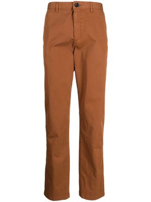 PS Paul Smith mid-rise straight-leg trousers - Brown