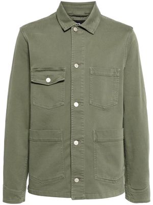 PS Paul Smith organic-cotton shirt jacket - Green