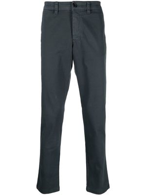 PS Paul Smith organic-cotton straight-leg trousers - Grey