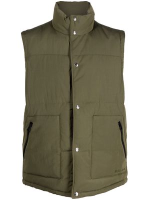PS Paul Smith padded high-neck gilet - Green