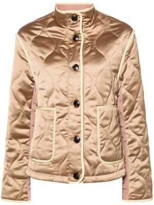 PS Paul Smith padded quilted jacket - Brown