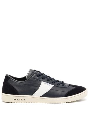 PS Paul Smith panelled low-top leather sneakers - Blue