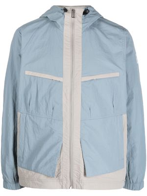 PS Paul Smith panelled zipped jacket - Blue