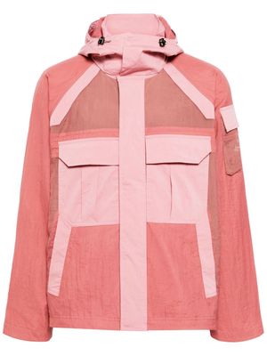 PS Paul Smith patchwork hooded jacket - Pink