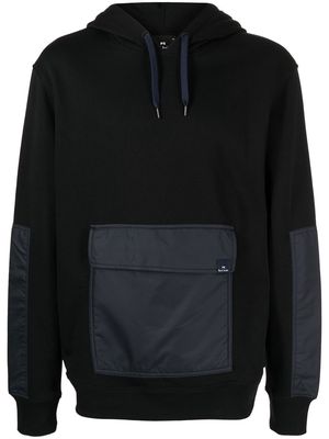 PS Paul Smith patchwork organic-cotton hoodie - Grey
