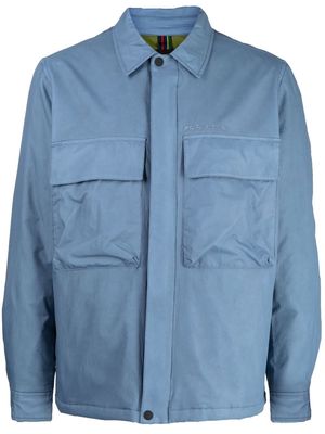PS Paul Smith petrol classic bomber jacket - Blue
