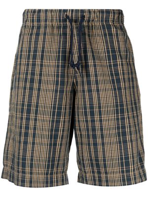 PS Paul Smith plaid-check print shorts - Green