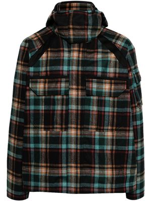 PS Paul Smith plaid hooded jacket - Multicolour