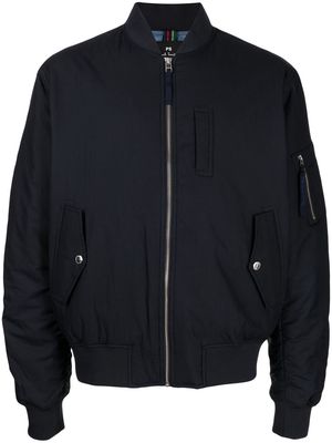 PS Paul Smith recycled bomber jacket - Blue