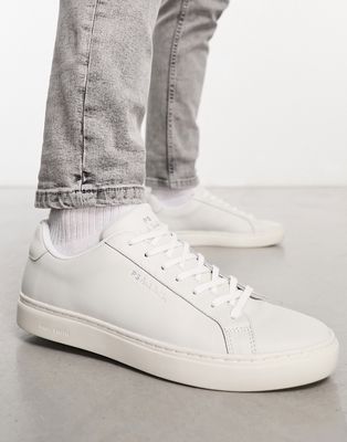 PS Paul Smith Rex multi tape back leather sneakers in white
