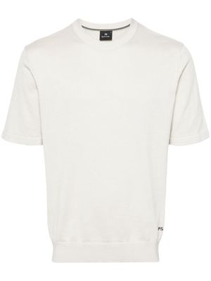 PS Paul Smith short-sleeve cotton jumper - Neutrals