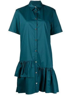 PS Paul Smith short-sleeved button-up dress - Green