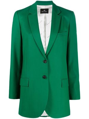 PS Paul Smith single-breasted fitted blazer - Green