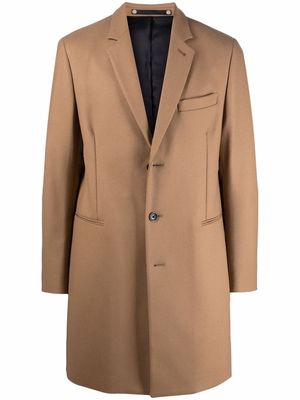 PS Paul Smith single-breasted wool-blend coat - Neutrals