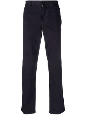 PS Paul Smith slim-cut logo-patch chino trousers - Blue