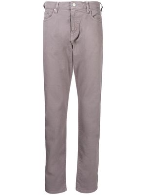 PS Paul Smith slim-fit garment-dyed jeans - Grey