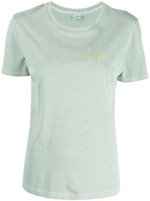 PS Paul Smith smile-logo cotton T-shirt - Green