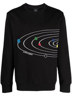 PS Paul Smith Solar System print sweatshirt - Black