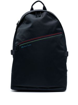 PS Paul Smith Sports Stripe backpack - Blue