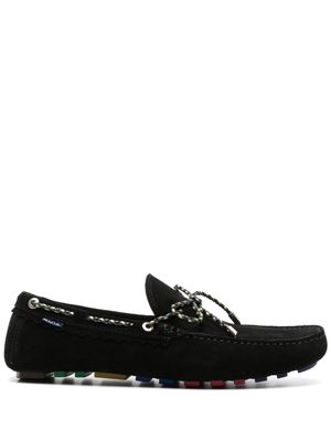 PS Paul Smith Springfield suede boat shoes - Black