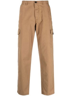 PS Paul Smith straight leg cargo trousers - Brown