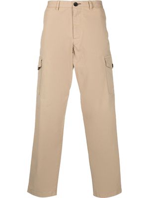 PS Paul Smith straight leg cargo trousers - Neutrals