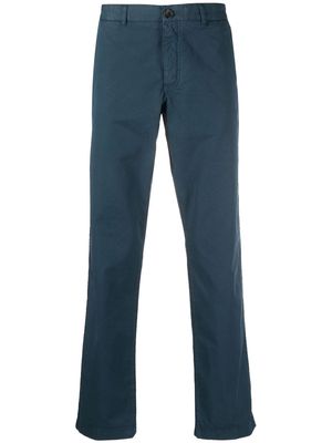 PS Paul Smith straight-leg cropped trousers - Blue