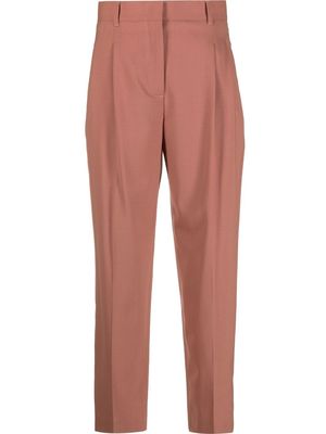 PS Paul Smith straight-leg cropped trousers - Pink