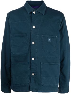 PS Paul Smith stretch-cotton Chore jacket - Blue