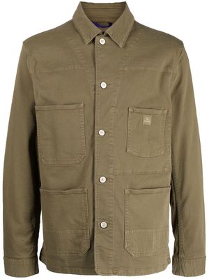 PS Paul Smith stretch-cotton Chore jacket - Green