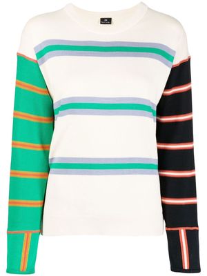 PS Paul Smith striped crew-neck jumper - Multicolour