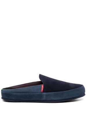 PS Paul Smith suede open-back slippers - Blue