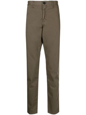 PS Paul Smith tapered stretch-cotton chinos - Green