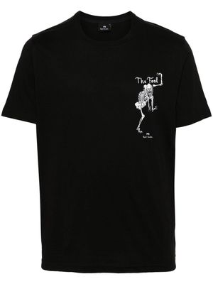 PS Paul Smith The Fool organic-cotton T-shirt - Black