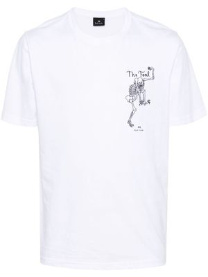 PS Paul Smith The Fool organic-cotton T-shirt - White