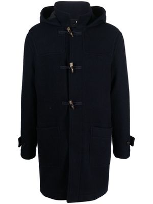PS Paul Smith toggle-fastening duffle coat - Blue