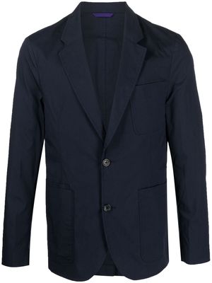 PS Paul Smith tonal-stitching single-breasted blazer - Blue