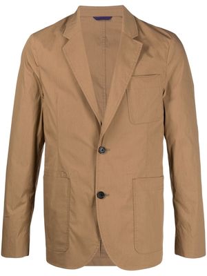 PS Paul Smith tonal-stitching single-breasted blazer - Brown