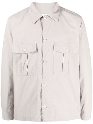 PS Paul Smith two-pocket cotton shirt - Grey