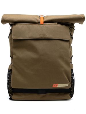 PS Paul Smith Utility canvas backpack - Brown