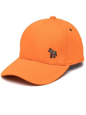 PS Paul Smith Zebra-logo baseball cap - Orange