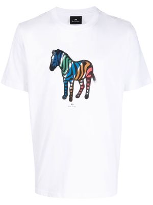 PS Paul Smith zebra-logo T-shirt - White