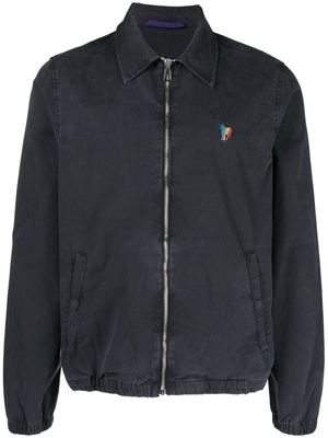 PS Paul Smith zebra-motif bomber jacket - Black