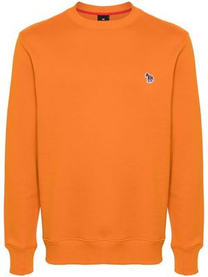 PS Paul Smith Zebra-patch cotton sweatshirt - Orange