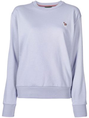 PS Paul Smith Zebra-patch organic cotton sweatshirt - 41