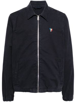 PS Paul Smith zip-up shirt jacket - Blue